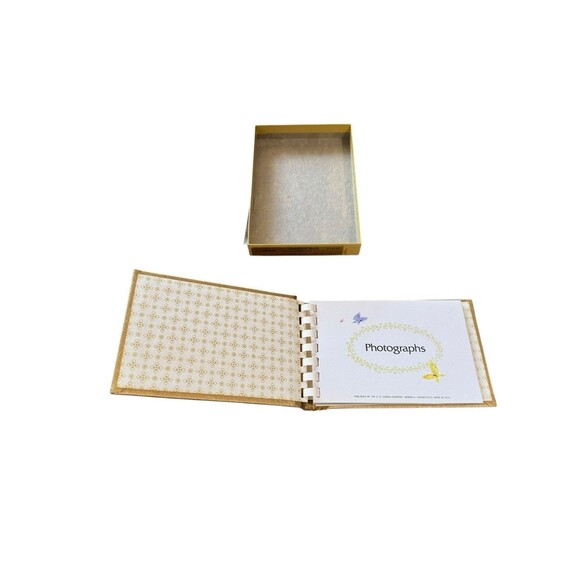 NOS Vintage Gold 50th  Anniversary Photo Album Book 20 3.5x5  CR Gisbon Snapshot - Picture 4 of 7